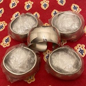 Raymond Pewter I Napkin Rings I Set of 4